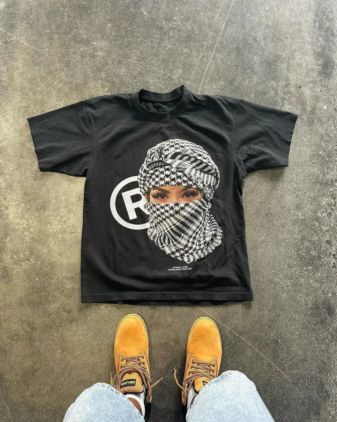 Rebel Eyes Tee - Black